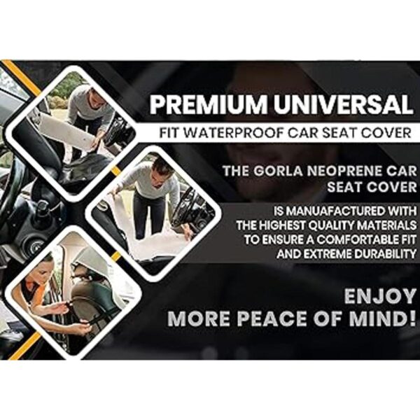 Ajuste Universal Funda para asiento de coche con_2