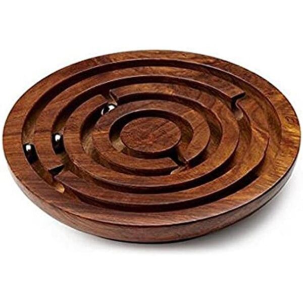 Ajuny Juego de rompecabezas de madera para laberinto_1