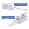 Akamino Conectores de lámpara LED T5 T8 4 unidades