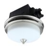 Akicon Ventilador de baño redondo ultra silencioso de 110_1