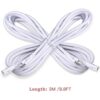 Akamino Conectores de lámpara LED T5 T8 4 unidades