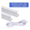 Akamino Conectores de lámpara LED T5 T8 4 unidades
