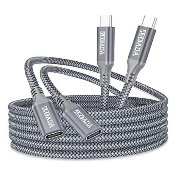 Akoada Cable de extensión USB C de 5 pies4.9 ft 100 W_1