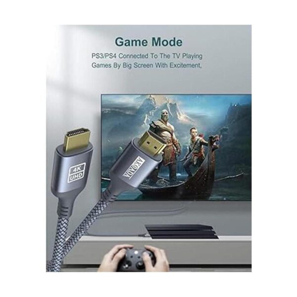Akoada Cable HDMI 4K de 25 pies cable Hdmi 2.0 de alta_6
