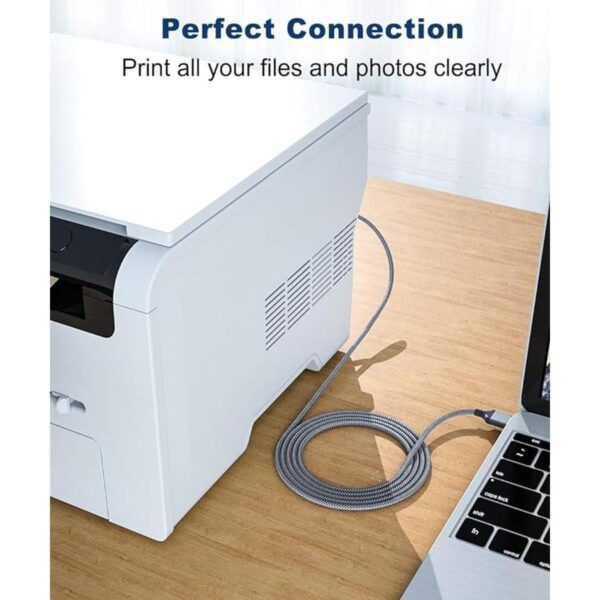 Akoada Cable de impresora USB 2.0 de 15 pies cable de