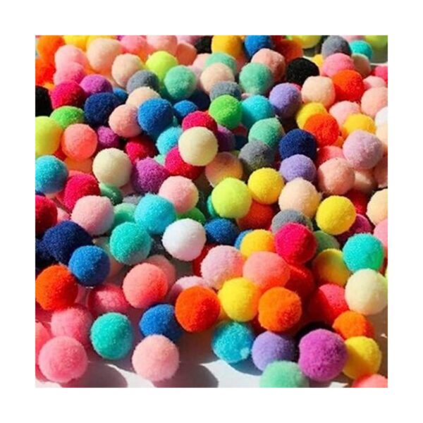 Akusety 3300 pompones de 0.4 in varios colores para