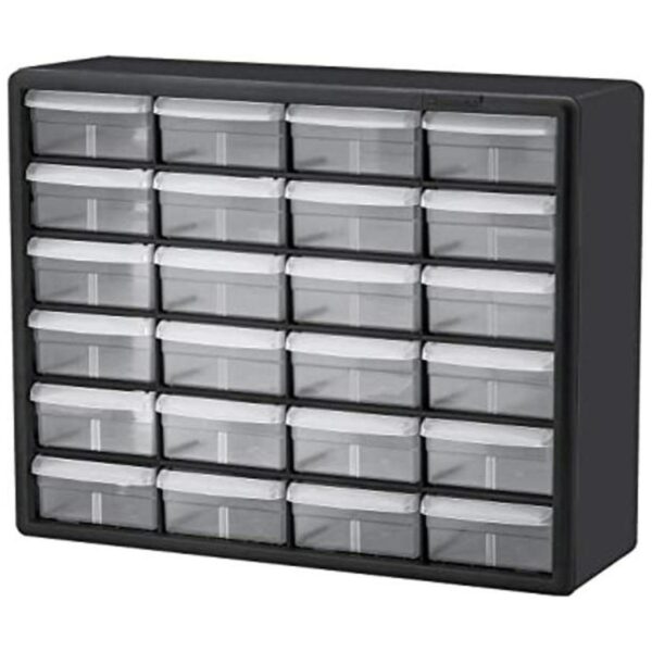 AkroMils 10124 Gabinete de 24 cajones de plástico para_1
