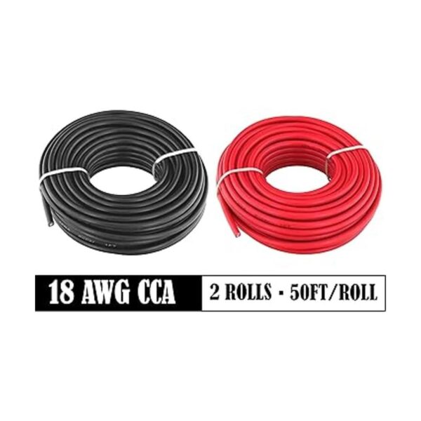 Alambre CCA de aluminio revestido de cobre rojo y negro._3
