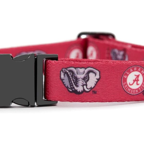 Alabama Crimson Tide Collares y correas de nailon_1