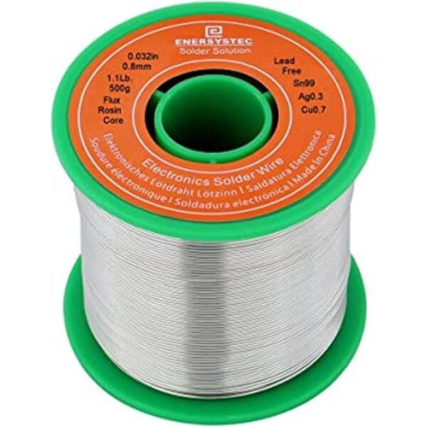 Alambre de soldadura sin plomo Rosin Core Flux 25 Sn99