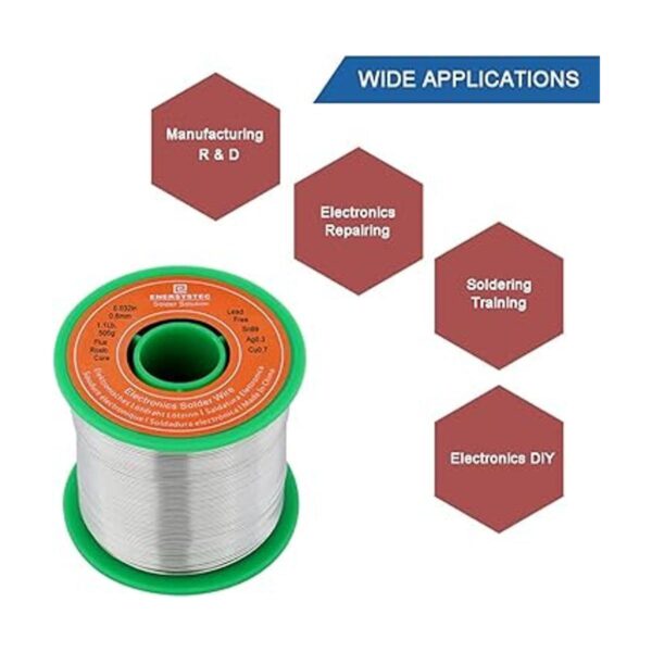 Alambre de soldadura sin plomo Rosin Core Flux 25 Sn99