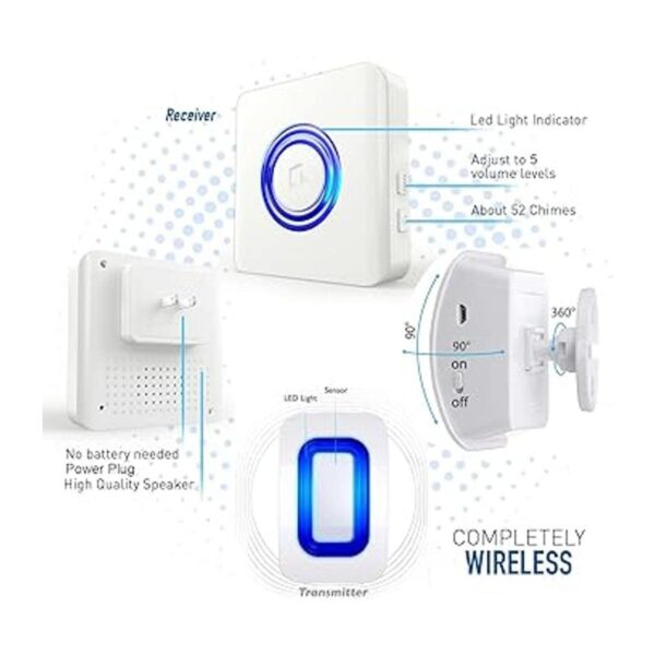 Alarma inalámbrica para cuidadores con sensor de_2