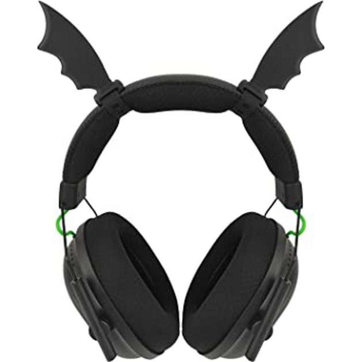 Alas de murciélago accesorio de auriculares para fiesta de