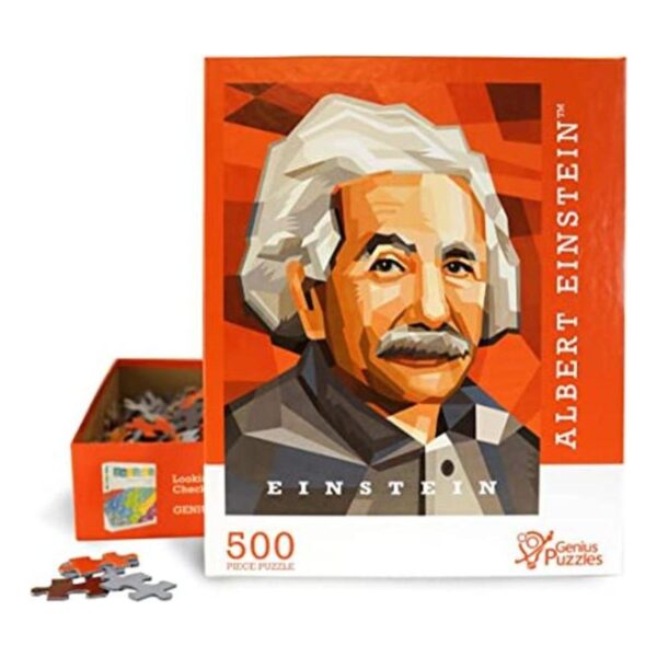 Albert Einstein Rompecabezas de química ideal como