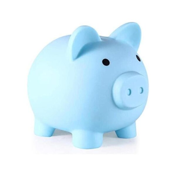 Alcancía banco de dinero de plástico irrompible monedas_1