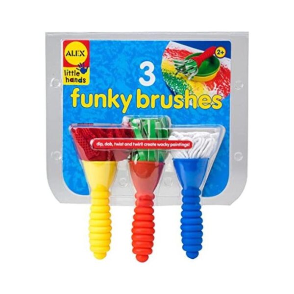 Alex Toys Little Hands 3 cepillos funky_1