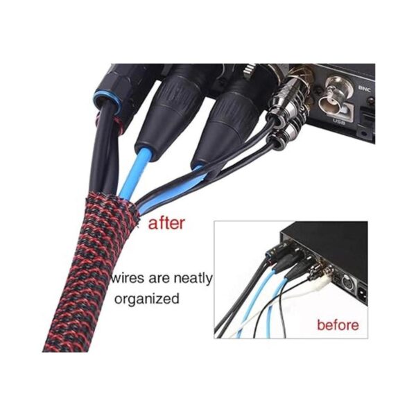 Alex Tech 25 pies Protector de cable de 12 pulgada para_5