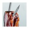 Alele 4 ganchos de carne de res de acero inoxidable