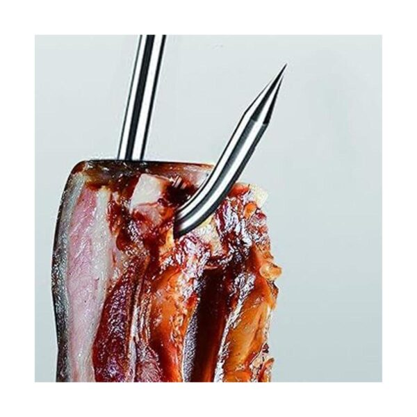 Alele 4 ganchos de carne de res de acero inoxidable