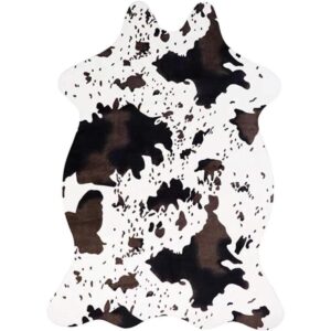 Alfombra con estampado de vaca 43.3 in x 29.5 in_1