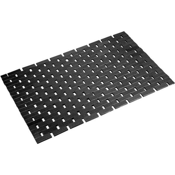 Alfombra de baño de bambú alfombra de baño de madera_1