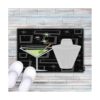 Alfombra de baño para puerta de cocina estilo retro sobre_2