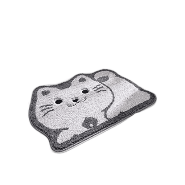 Alfombra de baño para gatos de 18.5 x 27.5 pulgadas