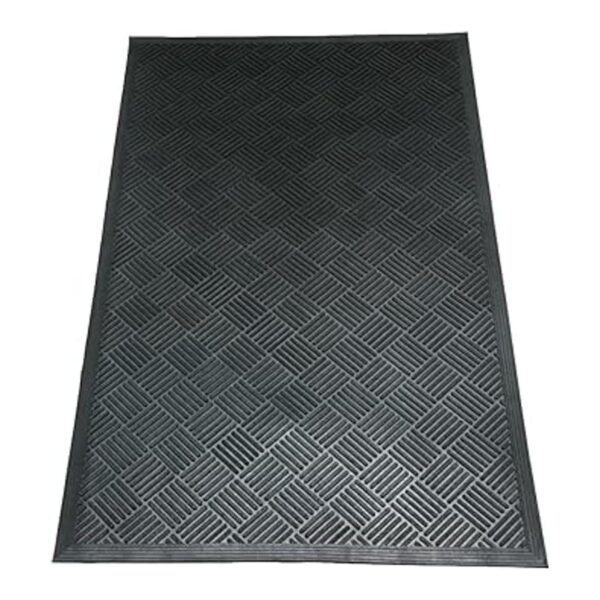 Alfombra de entrada de caucho comercial RubberCal 03235CH