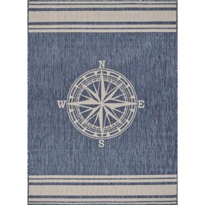 Alfombra de navegación náutica para interior y exterior.