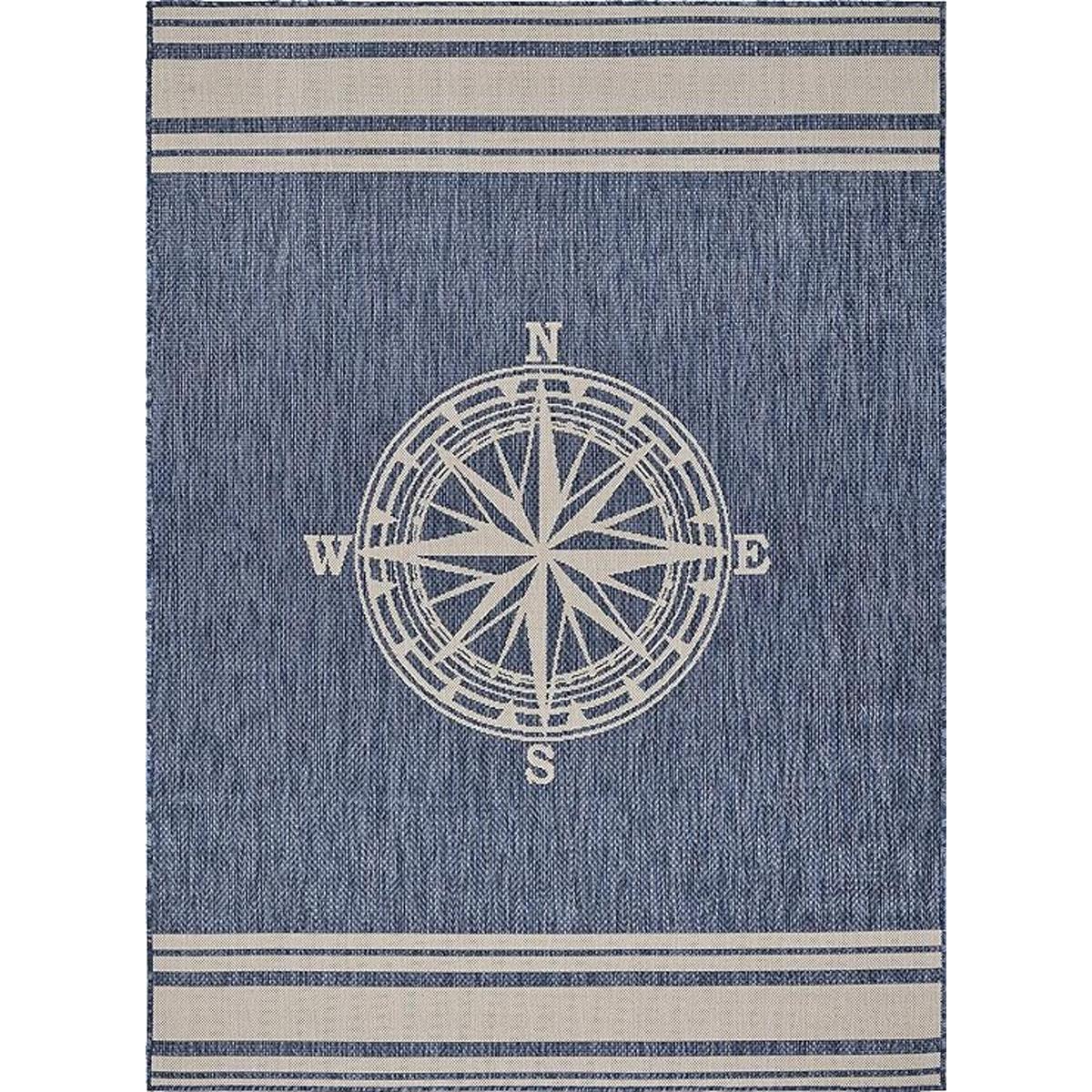Alfombra de navegación náutica para interior y exterior.