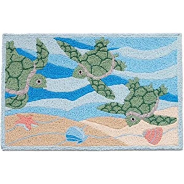 Alfombra de playa de tortuga marina de Jellybean_1