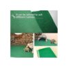 Alfombra de reptiles 4 piezas forro de sustrato de