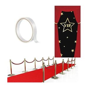 Alfombra roja para decoración de fiestas puerta de