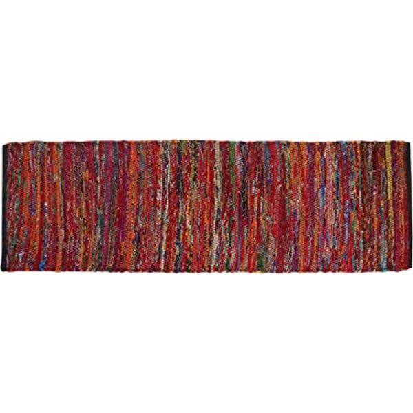 Alfombras de algodón de 24 x 72 pulgadas multicolor_1