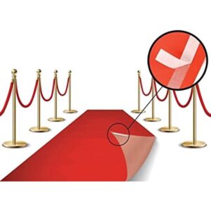 Alfombra roja para fiesta 2 x 15 pies 70 GSM alfombra_1