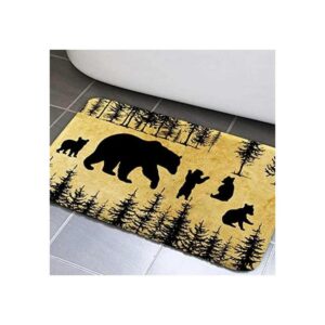 Alfombras de baño de oso alfombra de baño con diseño de_1