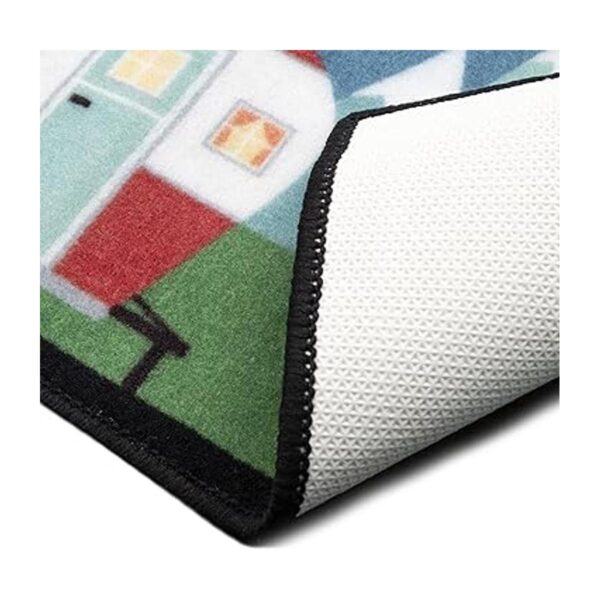 Alfombras de cocina lavables resistentes a las manchas con_3