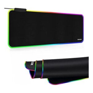 Alfombrilla de mouse RGB para juegos con concentrador USB_1