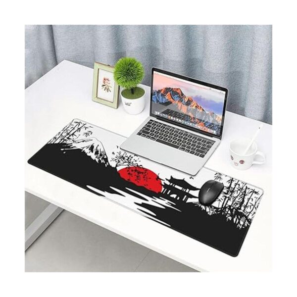 Alfombrilla de mouse para juegos con paisajes japoneses_2