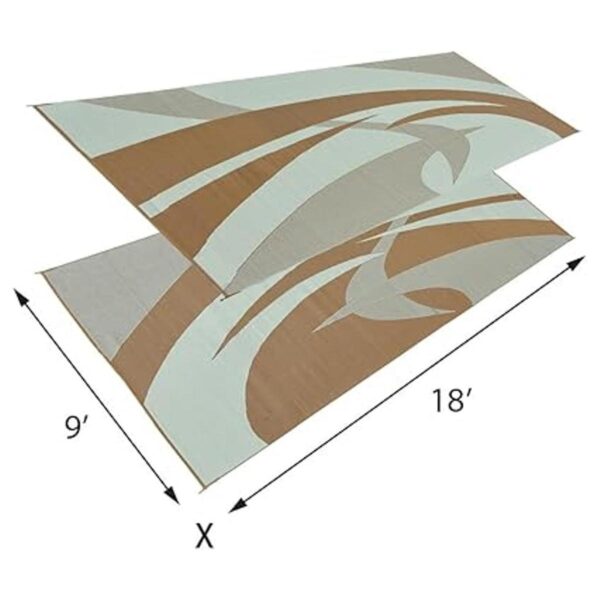 Alfombrilla estilo jardín CaféBeige_2