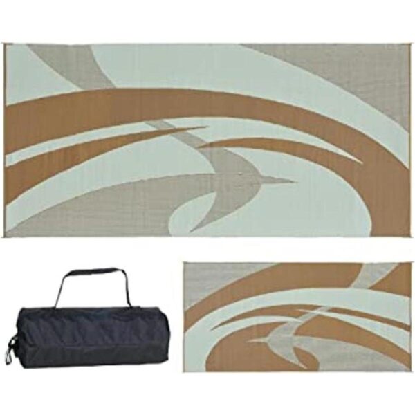 Alfombrilla estilo jardín CaféBeige_1