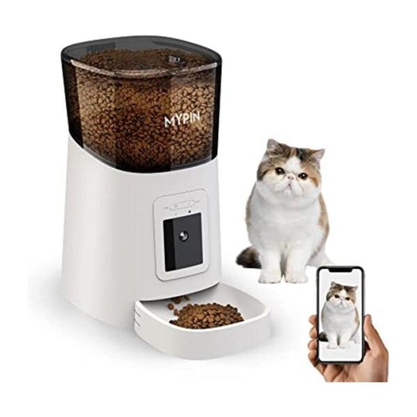 Alimentador automático de video para mascotas con cámara_1