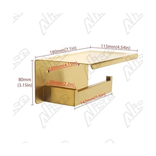 Alise GYT5000G Soporte de papel higiénico para_6