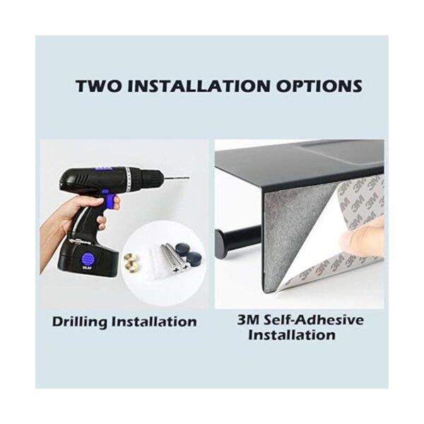 Alise GYT880B SUS304 Soporte de papel higiénico doble con