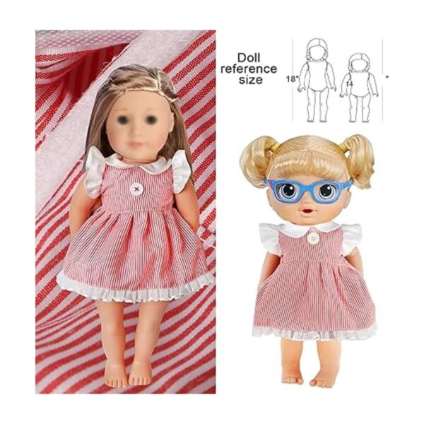Alive Ropa y accesorios para muñecas de bebé 12 juegos_5
