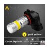 Alla Lighting 2800 lm 9006 BH4 Bombilla LED 3000 K ámbar_5
