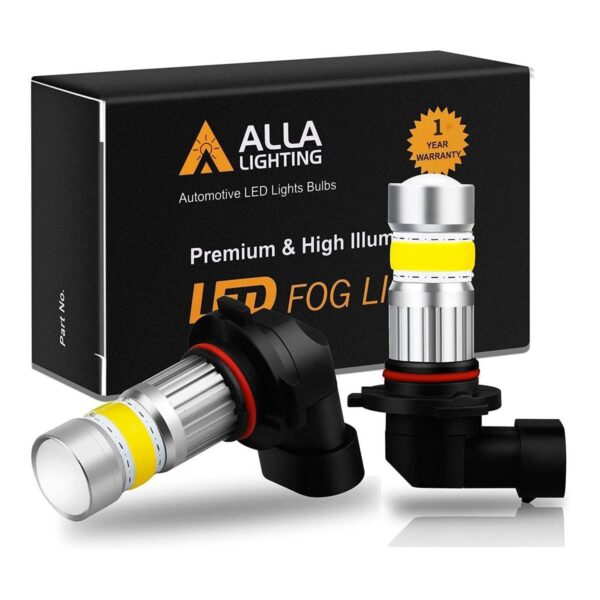 Alla Lighting 2800 lm 9006 BH4 Bombilla LED 3000 K ámbar_1