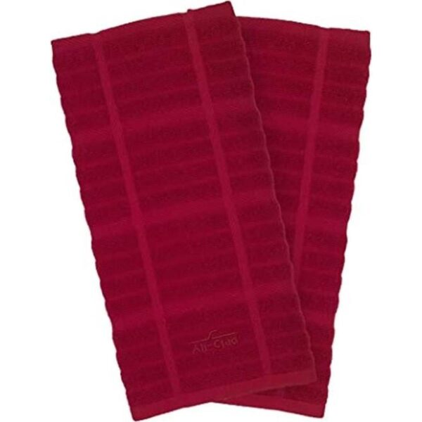 AllClad Textiles Toalla de cocina color liso paquete de_1