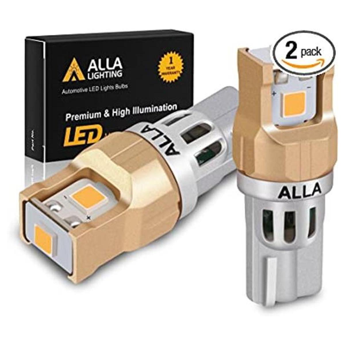 Alla Lighting Bombillas miniatura T10 de cuña 194168 de
