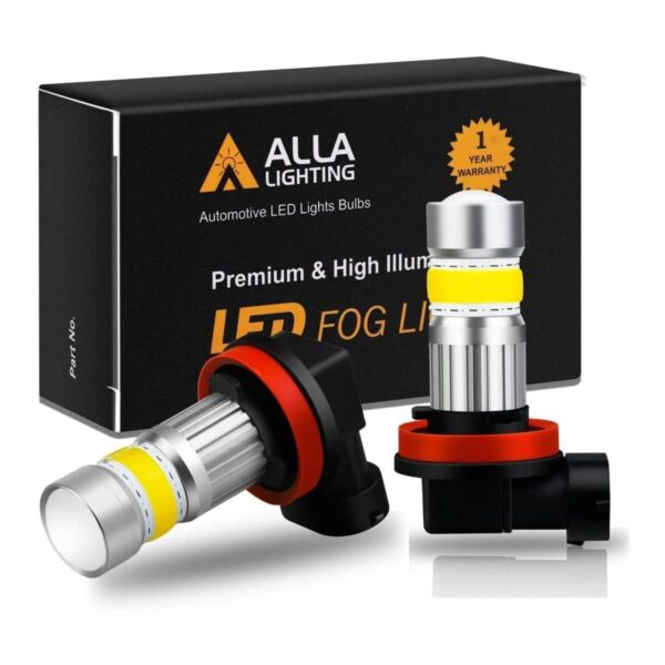 Alla Lighting Bombillas LED H8 H11 H16 de 2800 lm 3000 K_1